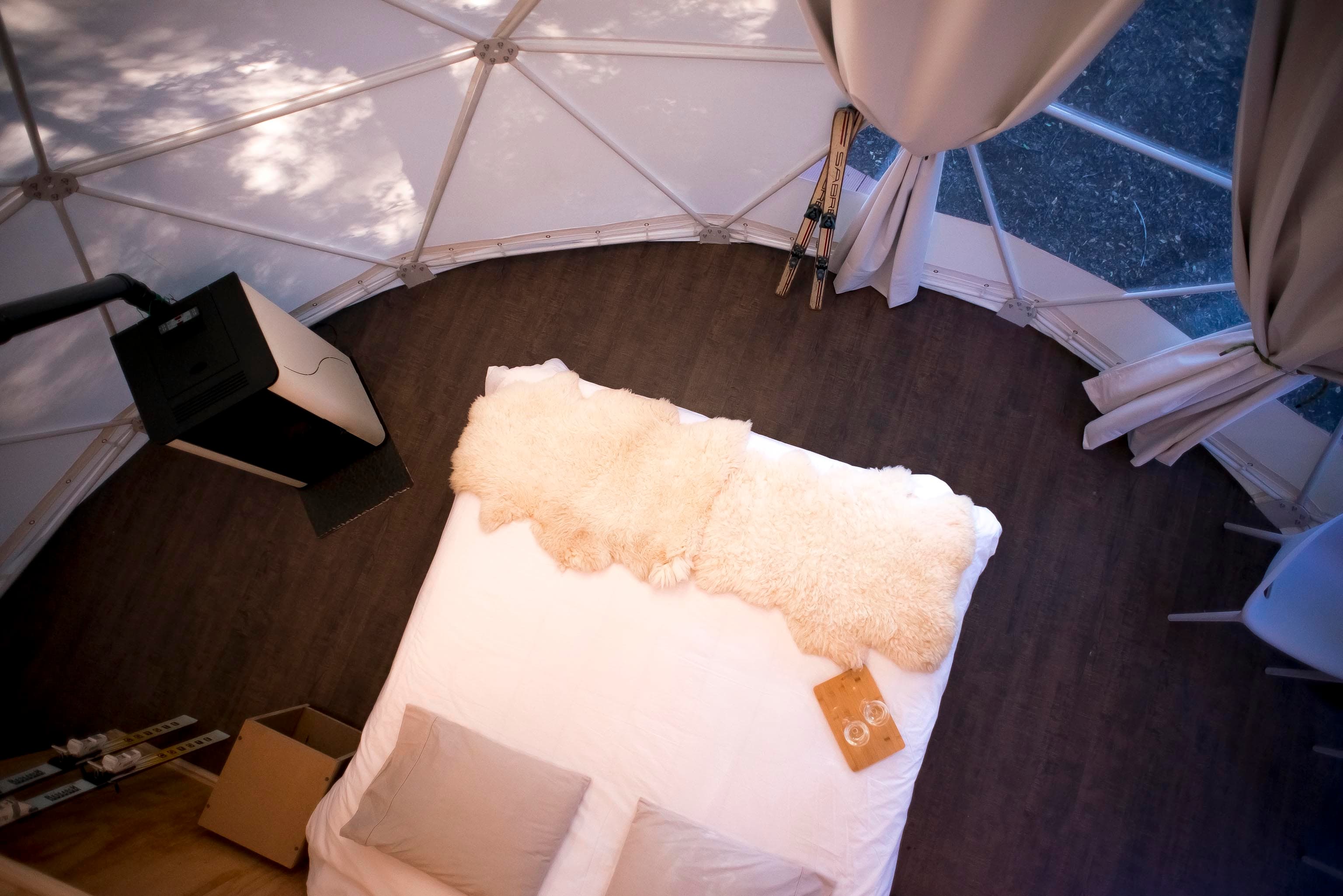 Vistas directas al bosque desde la comodidad de tu refugio