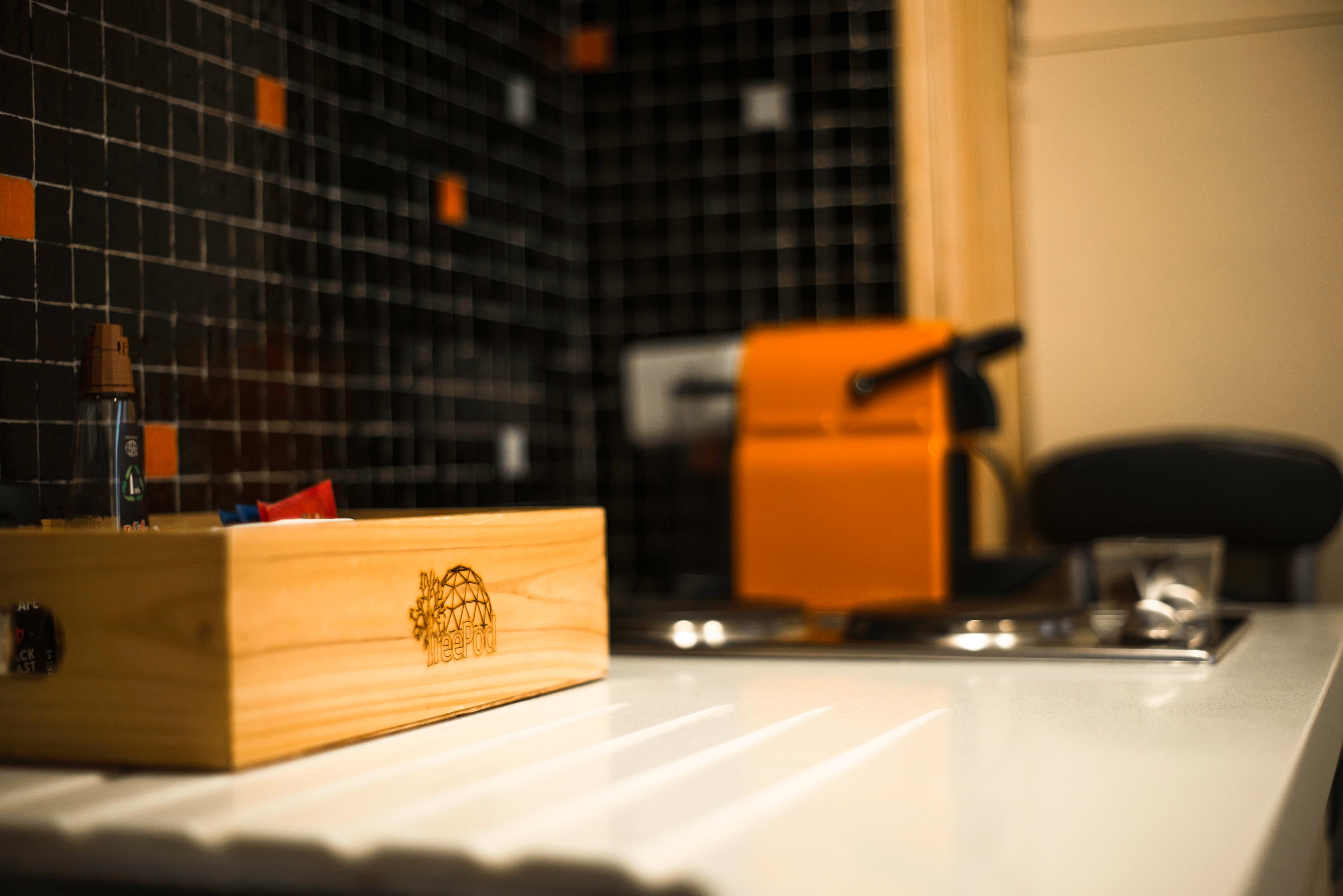 Interior acogedor del domo