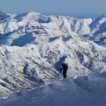 Desde el centro de Ski Nevados de Chillá